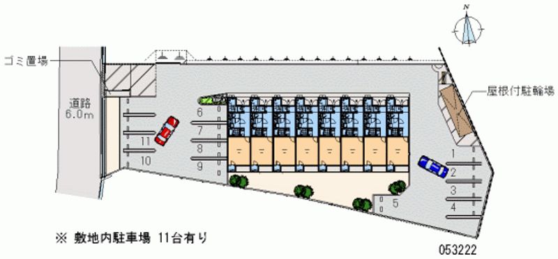 レオネクストアリエッタ桜橋 月極駐車場