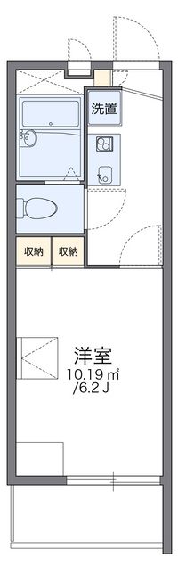 レオパレス湯島 間取り図