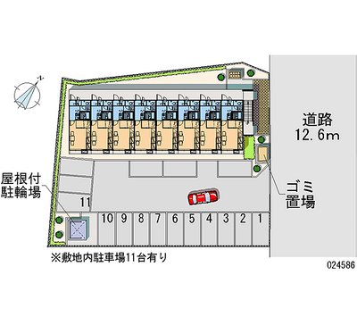 24586 Monthly parking lot