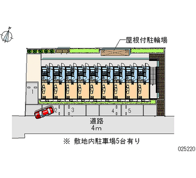 25220 Monthly parking lot