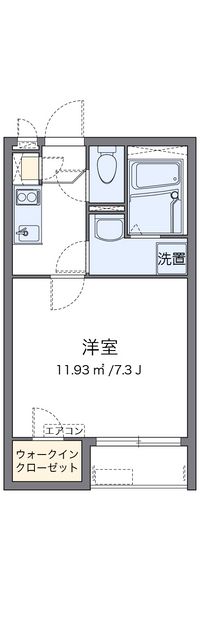 クレイノ沖 間取り図