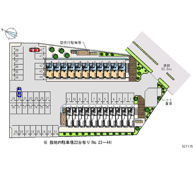 27115 bãi đậu xe hàng tháng