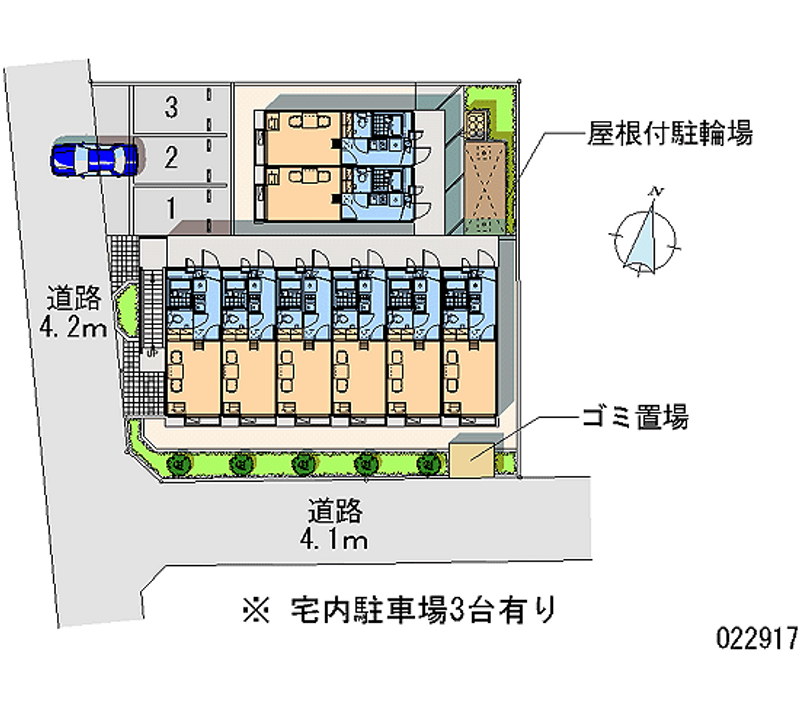 22917月租停車場