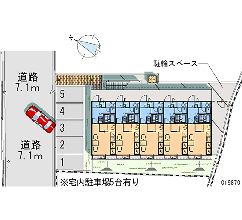 19870月租停車場