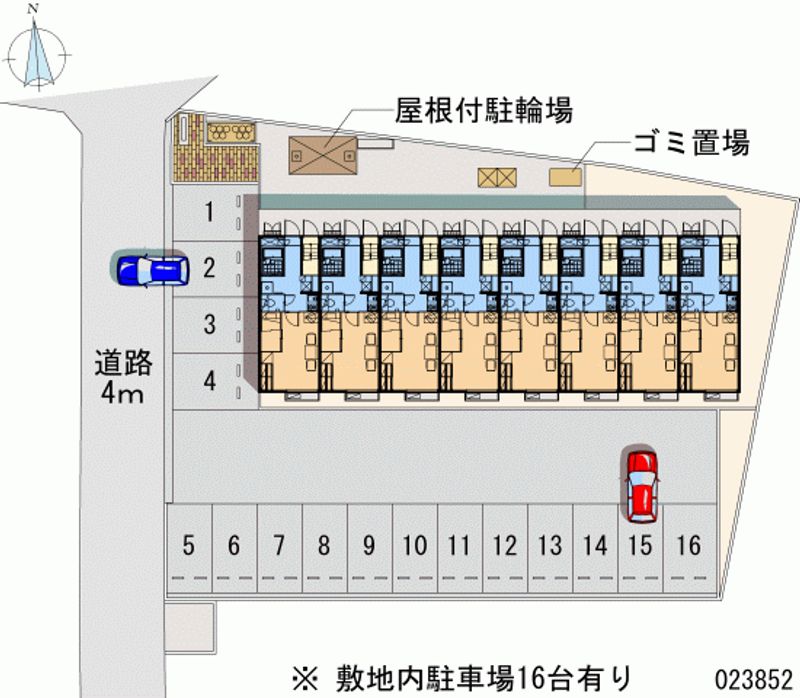 23852 Monthly parking lot