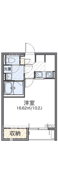 レオネクストときわ 間取り図