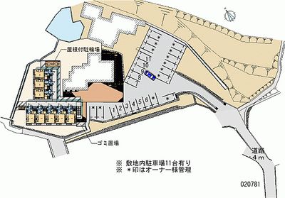 レオパレスＨＡＭＡ 月極駐車場