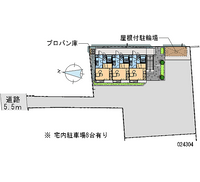レオパレスエミール 区画図
