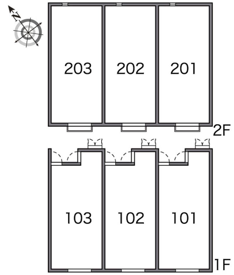 レオネクストウィルⅡ 間取配置図