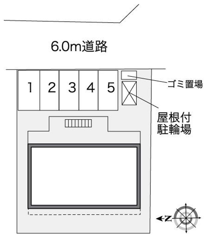 レオパレスボーダーハウス梅坪 駐車場