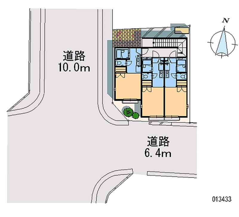 レオパレス大河 区画図