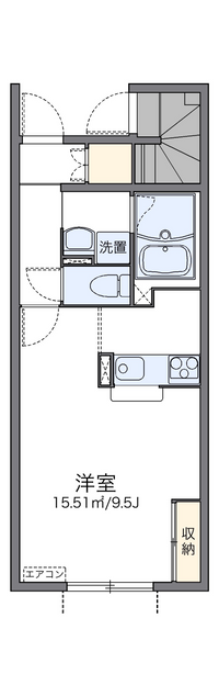 レオネクストビューハイツ 間取り図