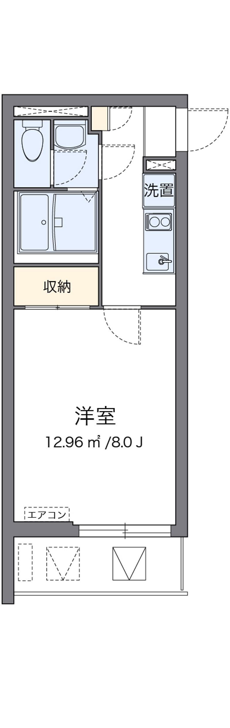 クレイノ帰燕館 間取り