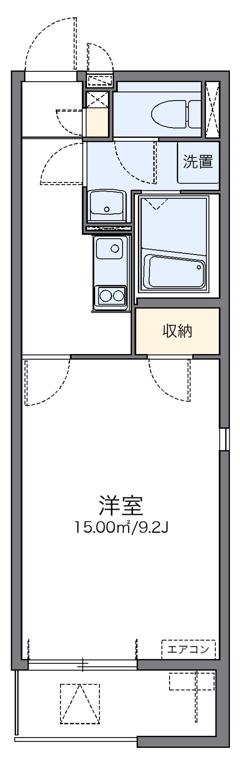 レオネクストアメニティ 間取り