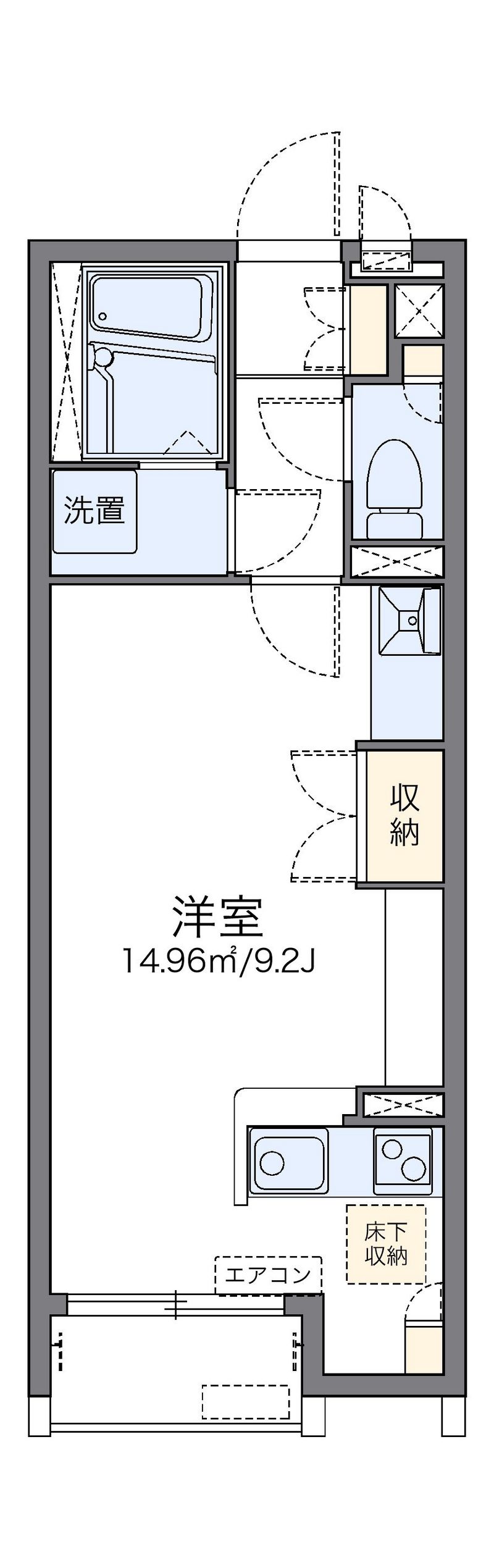 レオネクスト第三吉兵衛ハウス 間取図