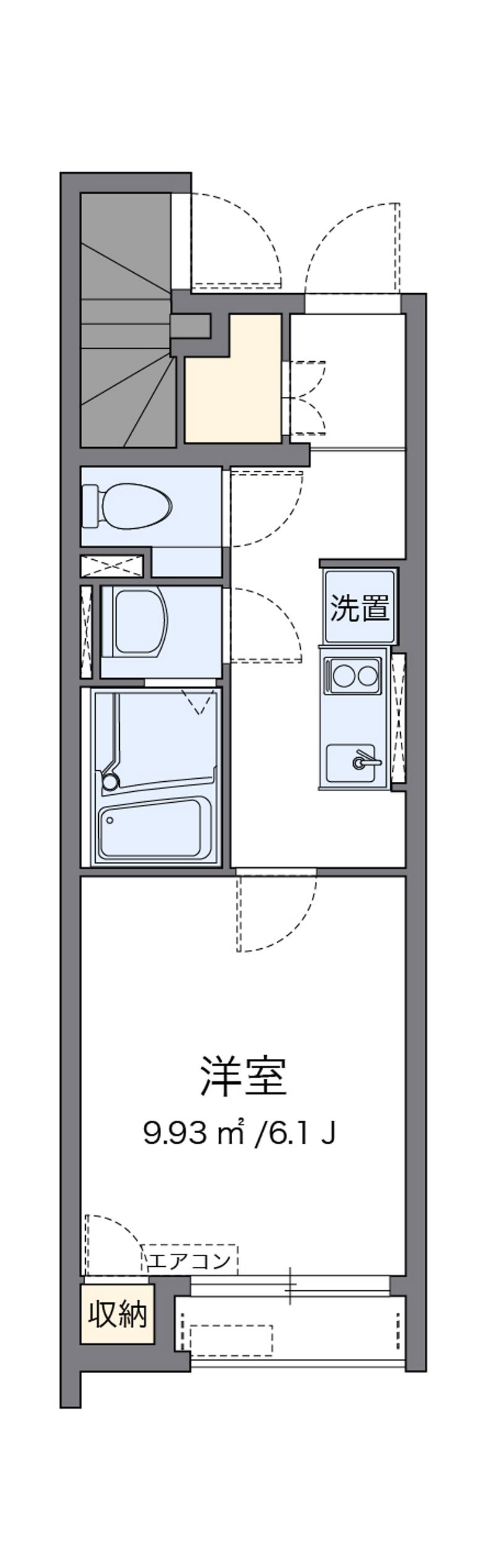 クレイノサードＴ 間取図