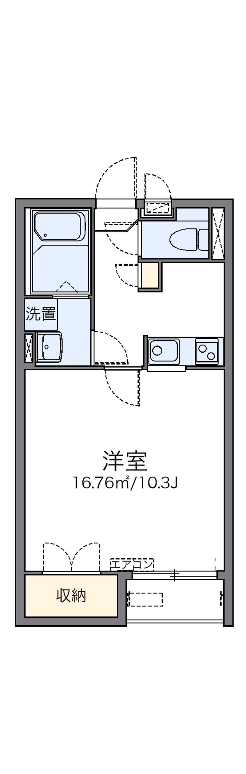レオネクストアナスタシア 間取図