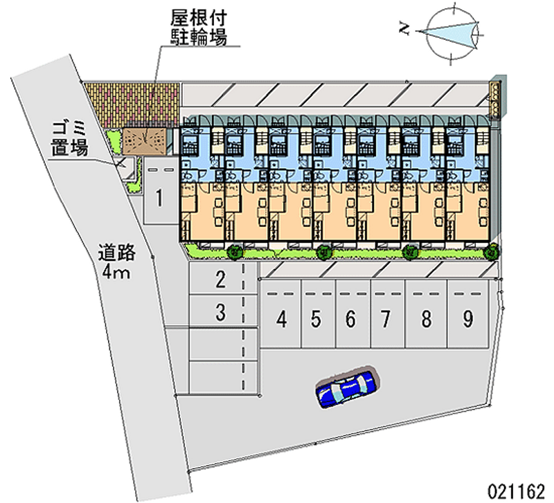 21162 Monthly parking lot