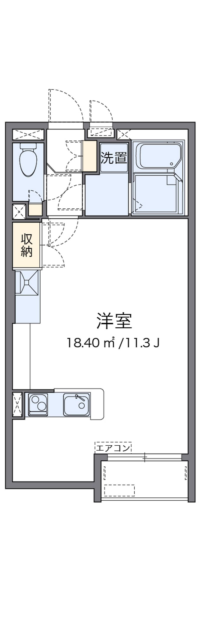 ミランダトレ　ラディーチェ 間取図