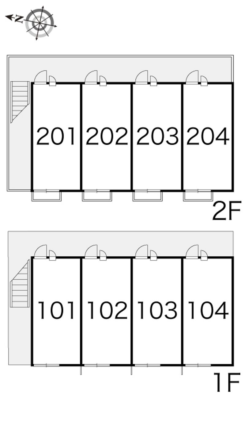 レオパレスＲｏｏｋ 間取配置図