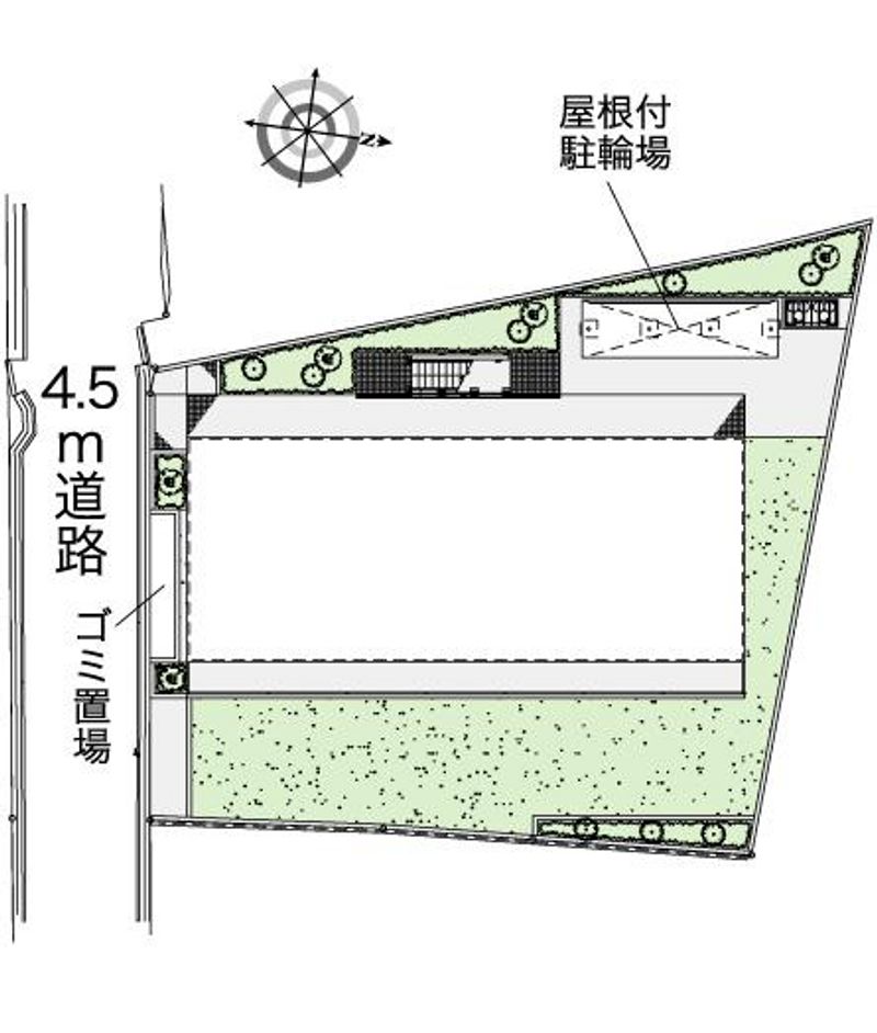 レオパレスさくら高津 配置図