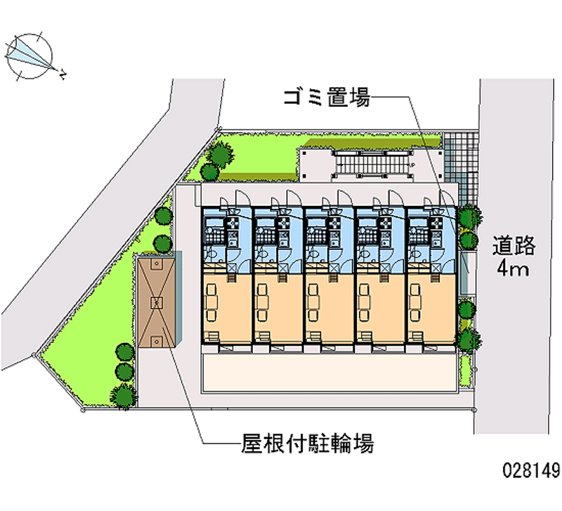 leopalace TAKARADA 배치도