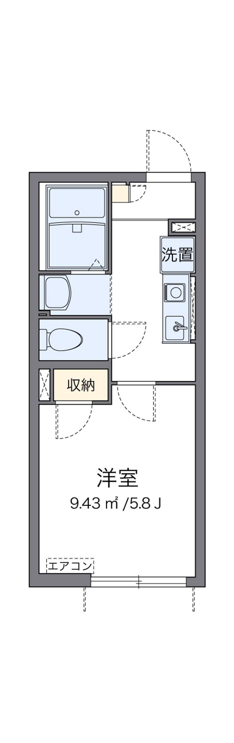 VIALO Takashimadaira Residence B 户型图