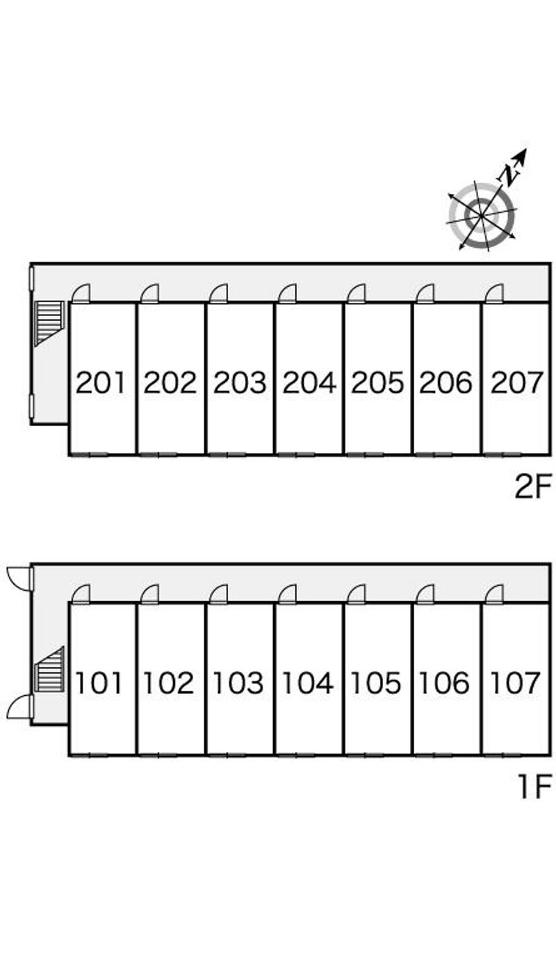 レオパレスＪ 間取配置図