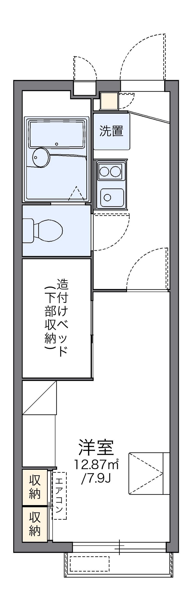 leopalace Umeka Floor plan