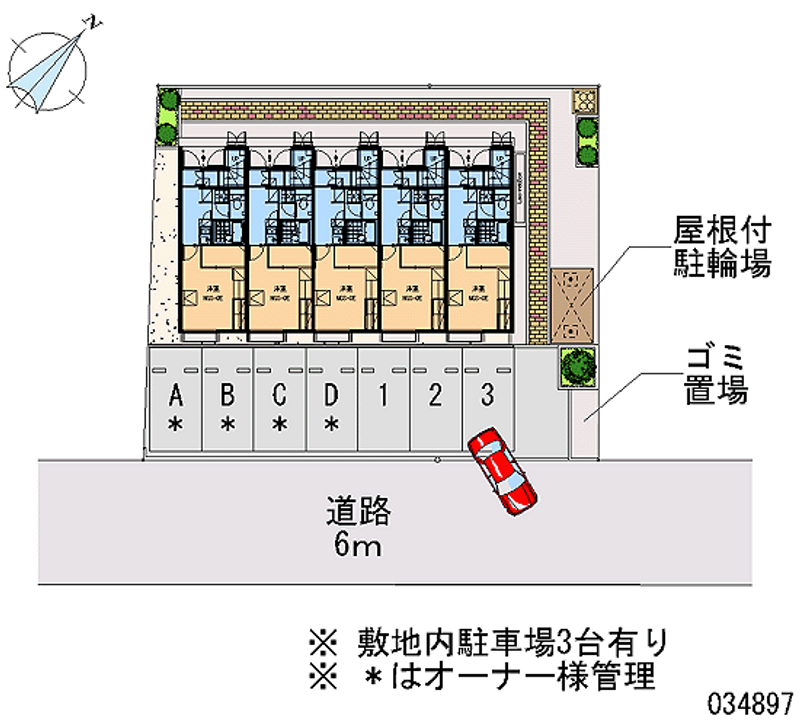 34897 Monthly parking lot