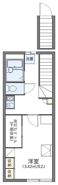 レオパレスイン 間取り図