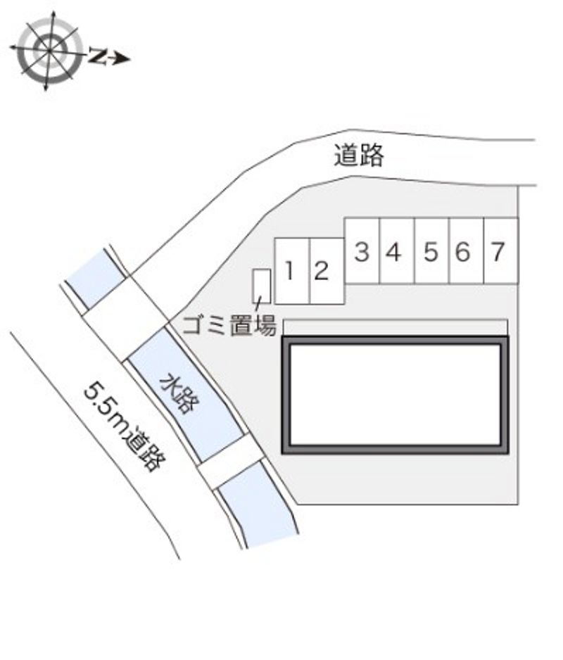 レオパレスエスペランサ 駐車場