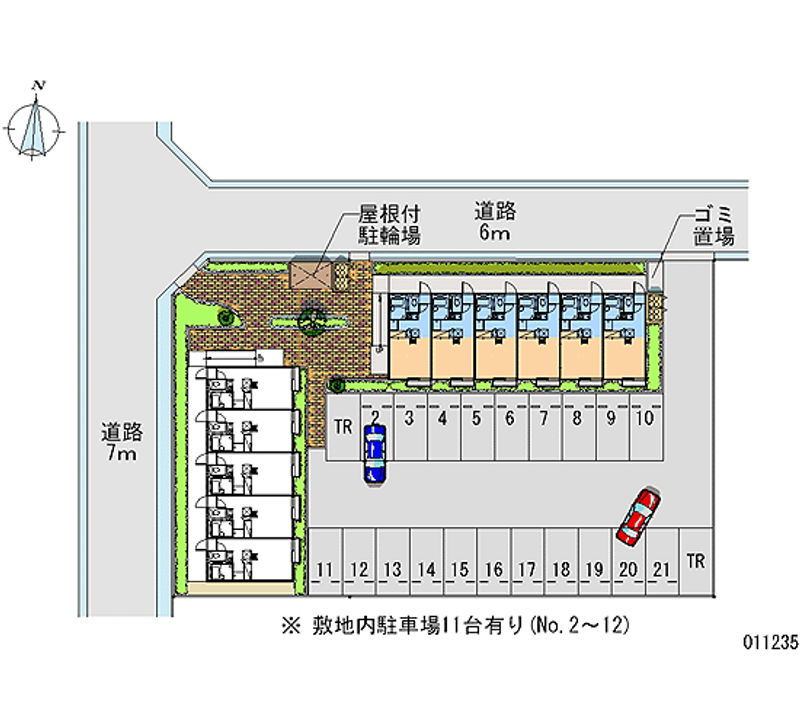 11235月租停車場