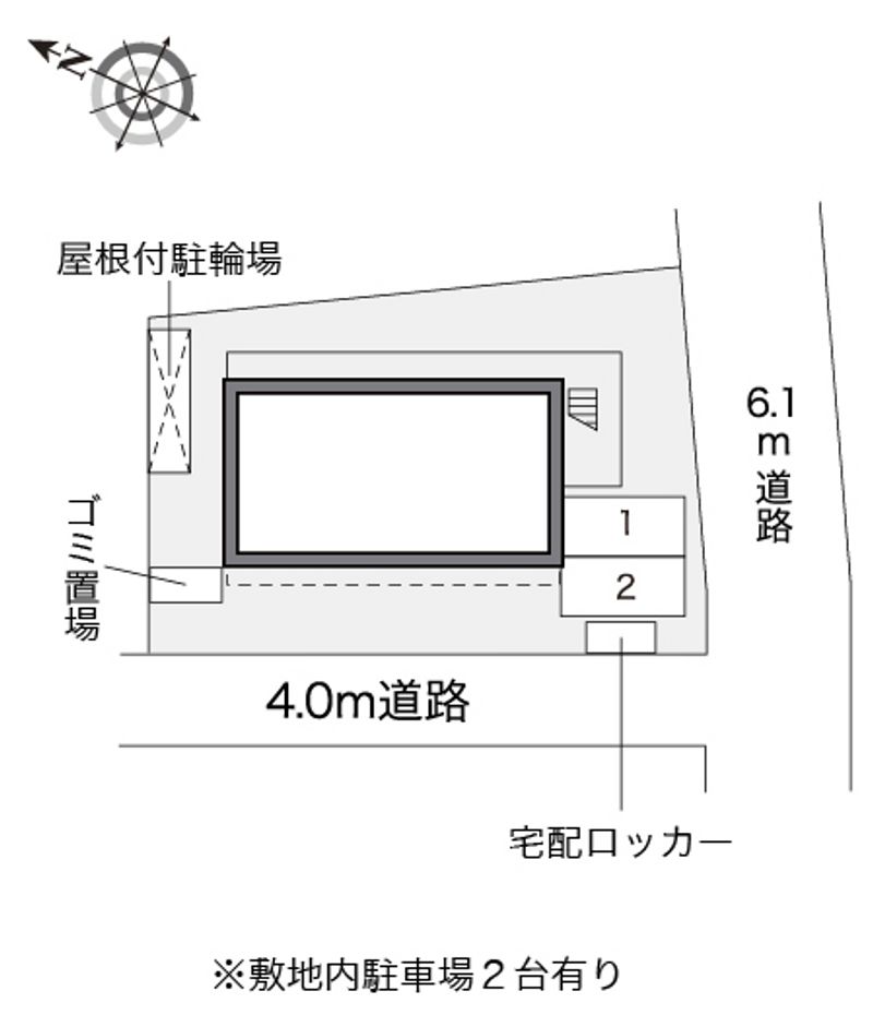 レオパレスＢＭ 配置図