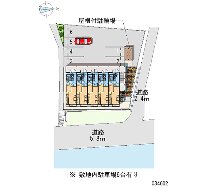 レオパレス金岡東町 月極駐車場