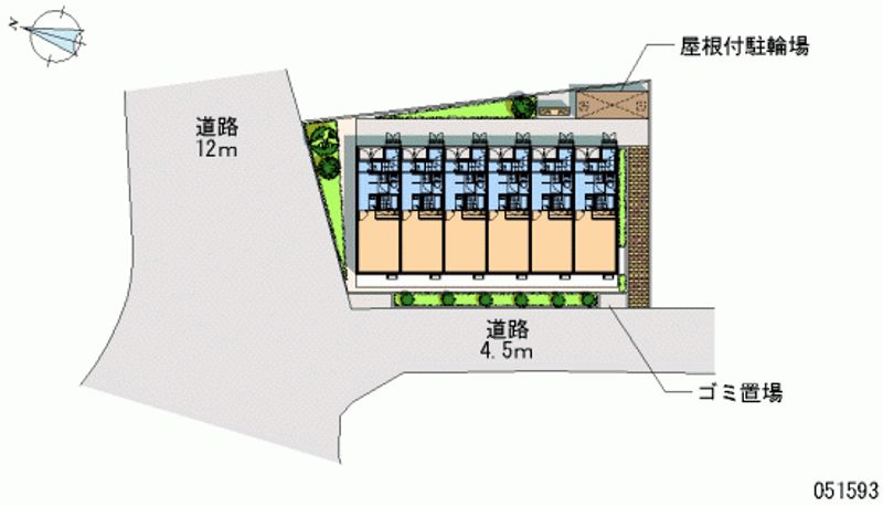 レオネクストＣＯＭＯＩＫＥ 区画図
