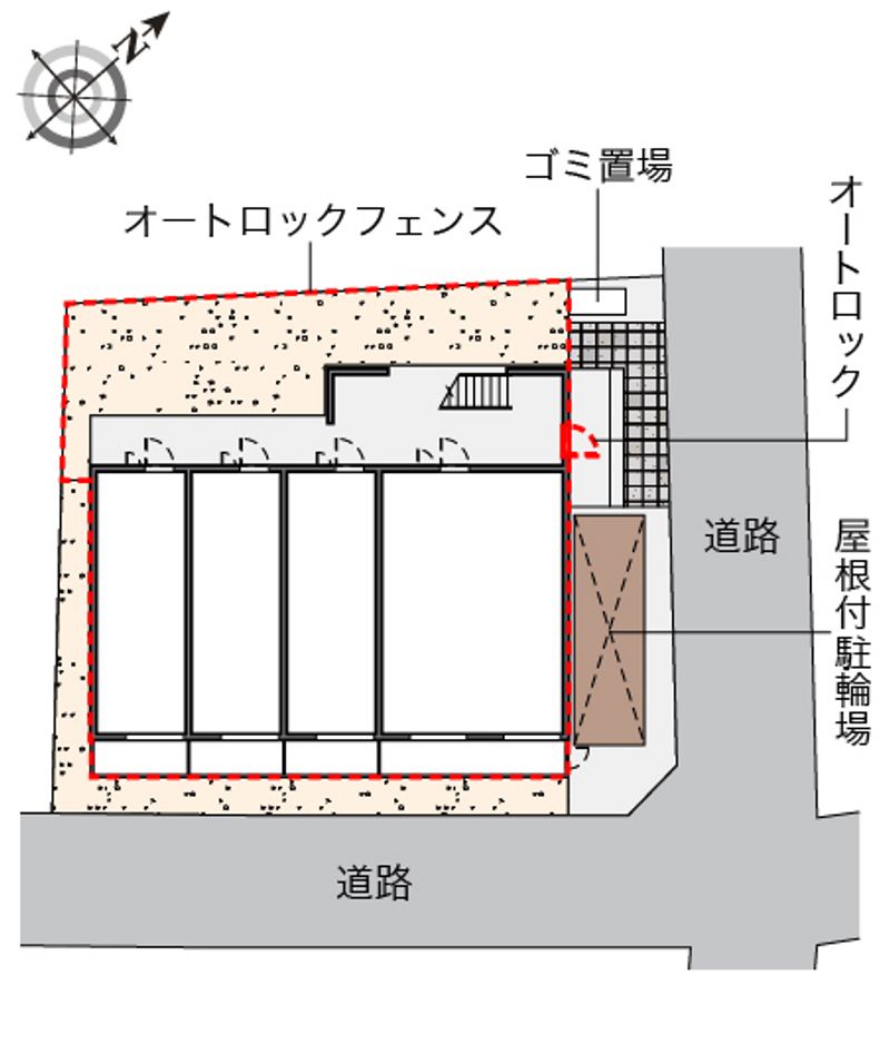 クレイノサウザンド　ヒルズ 配置図