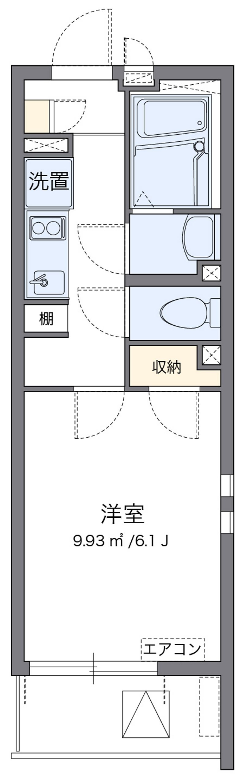 クレイノＲＥＴＲＥＡＴ３６ 間取り