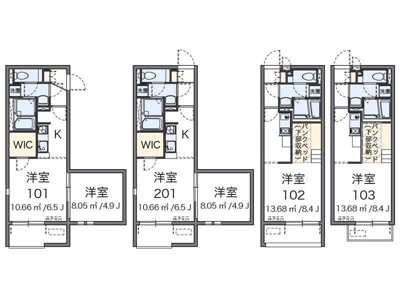 レオネクストフェリーチェ 間取図