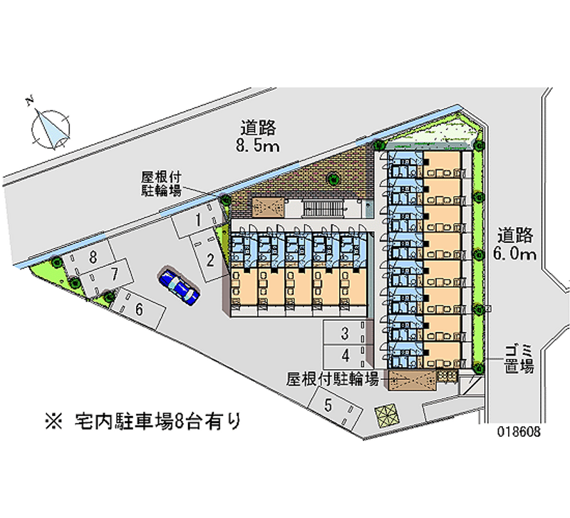 18608月租停車場