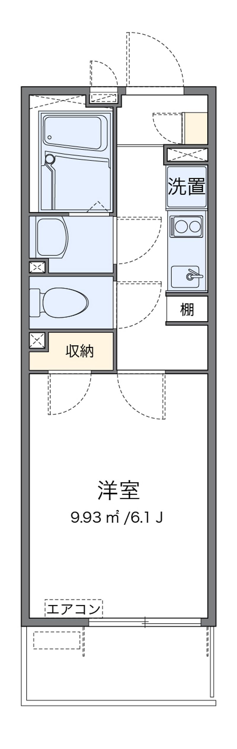 レオネクストル　リシュブール 間取図