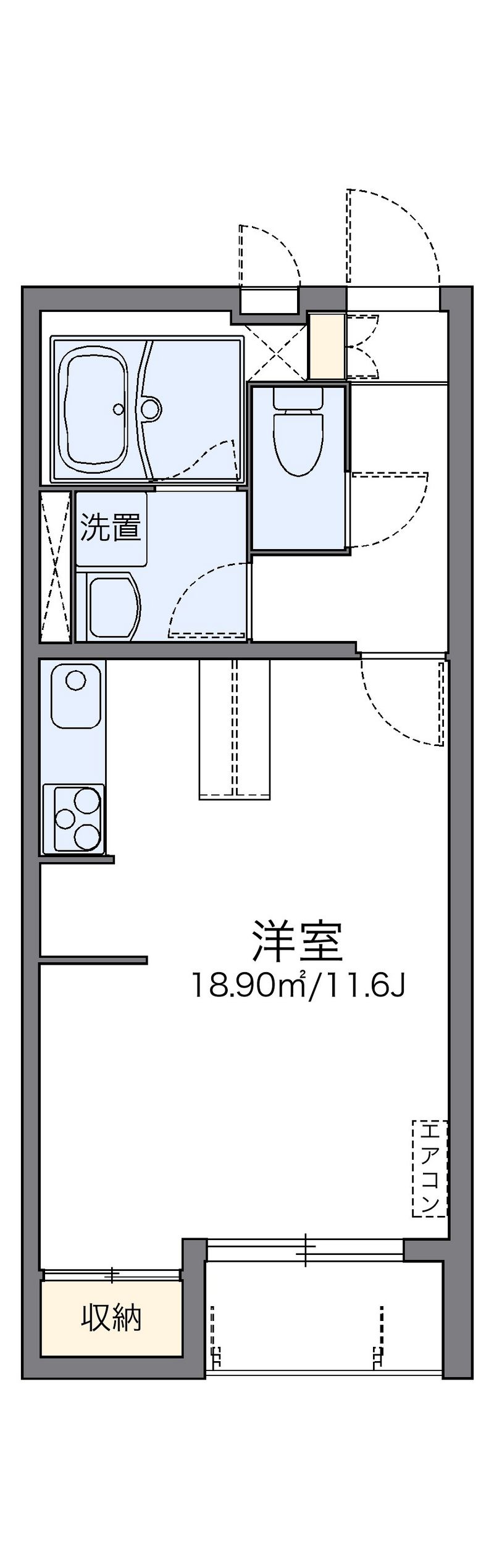 レオネクストファルコーネ 間取図