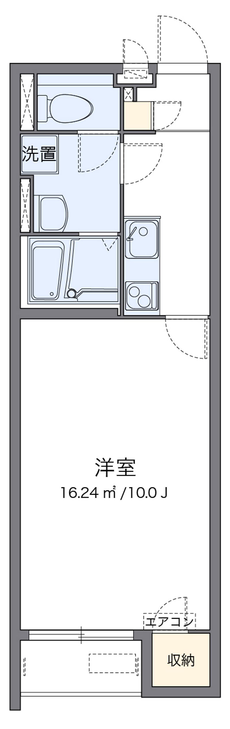 クレイノリアン　Ｋ 間取図