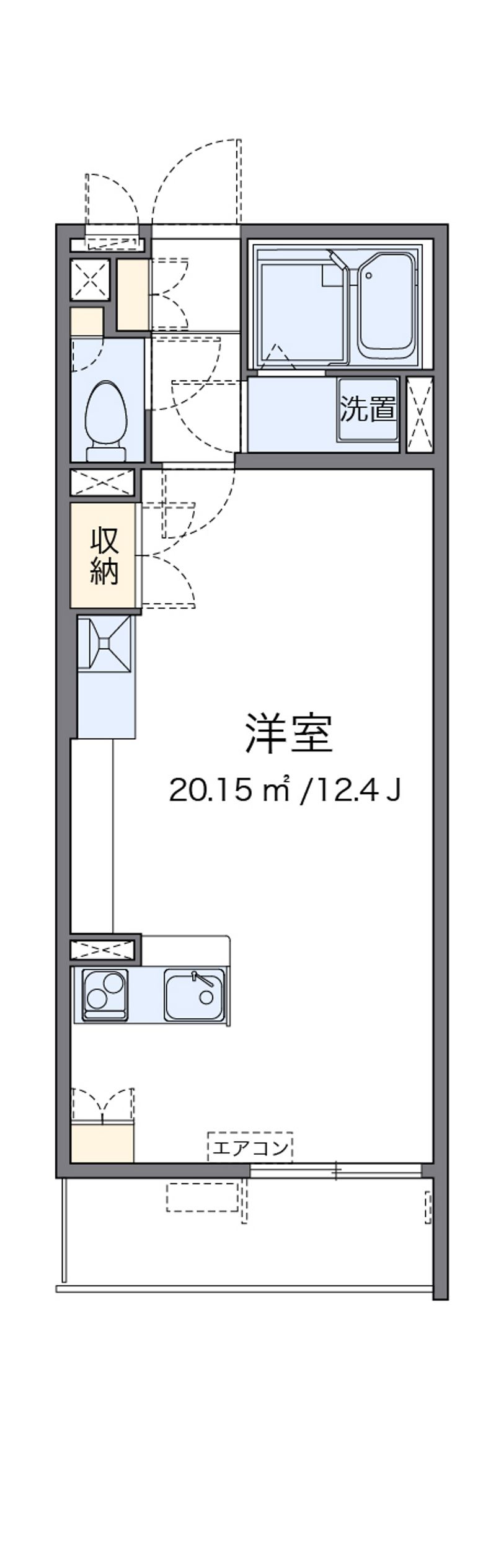 レオネクストプロムナード 間取図