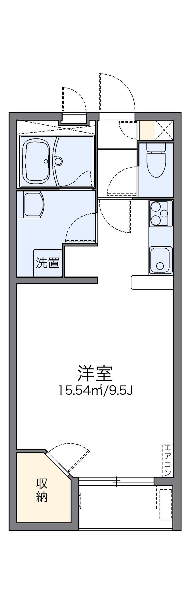 レオネクスト雪割草 間取図