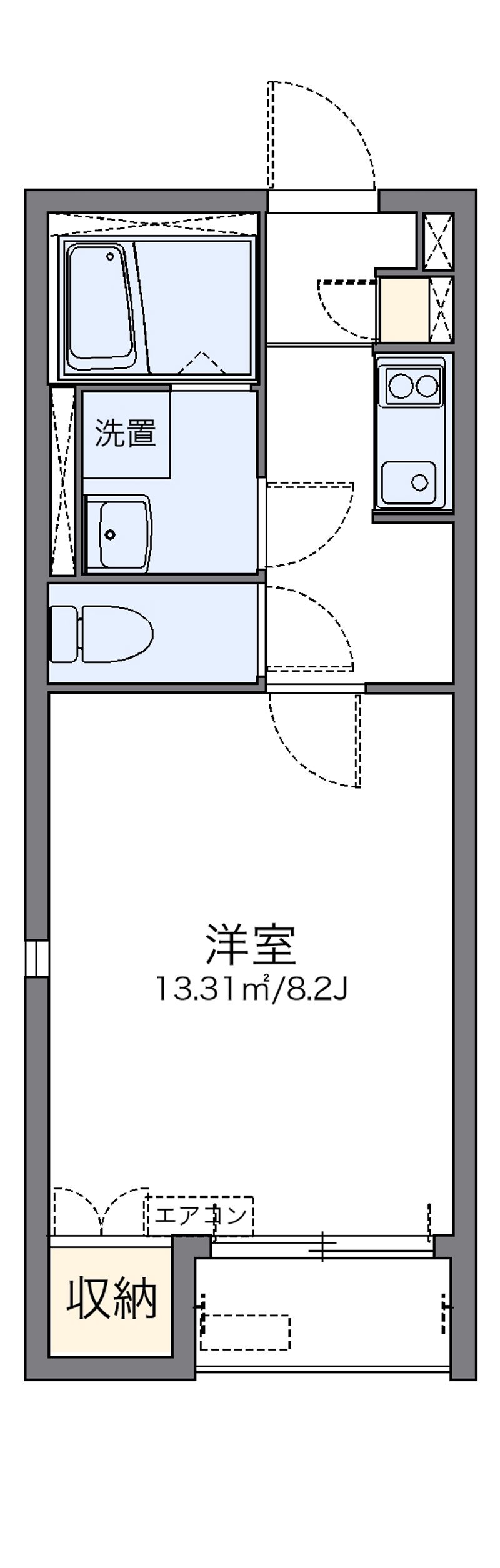 レオネクストＪＩＮⅢ 間取図