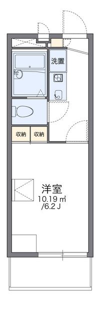 レオパレス藤久ハイツ 間取り図