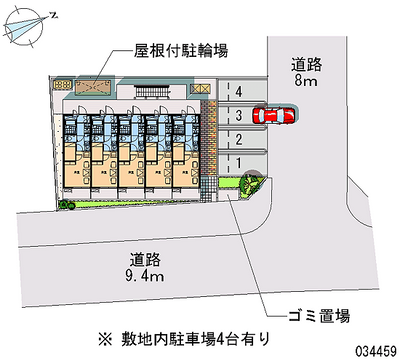 34459 Monthly parking lot