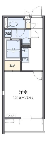 クレイノそれいゆ木更津 間取り図