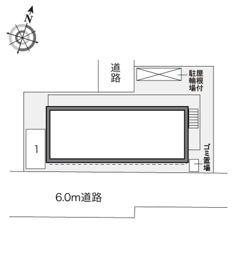 レオパレスインフィニティ　ｔｋ 配置図
